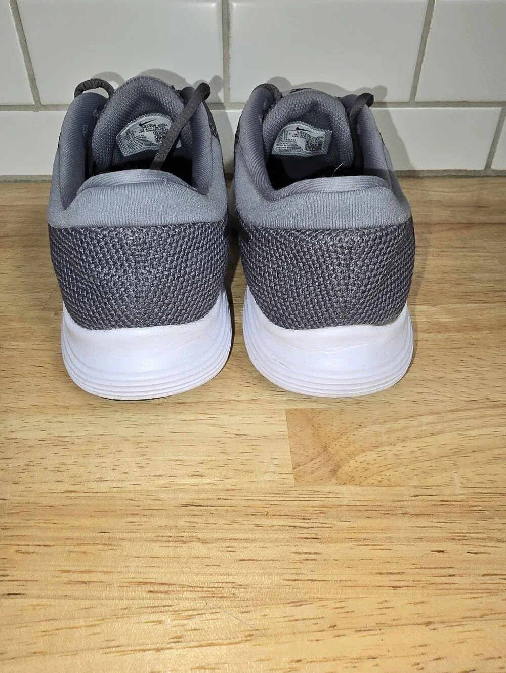 Nike Grey Mesh Womens Running Revolution 4 Sneakers